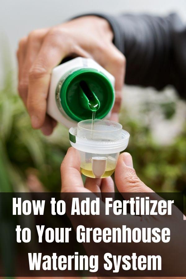 How to Add Fertilizer to Irrigation